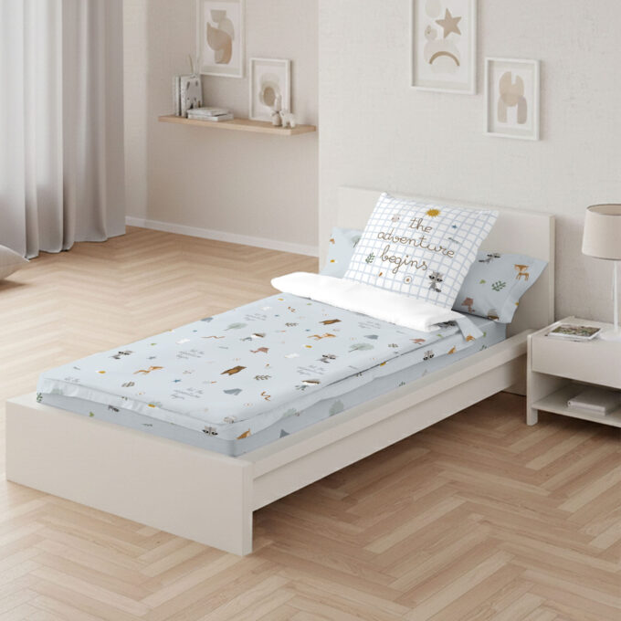 Saco nórdico infantil Aventura Bosque