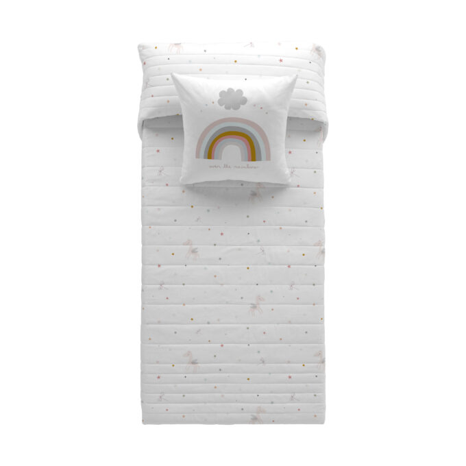 Colcha Infantil reversible Hada Pegaso