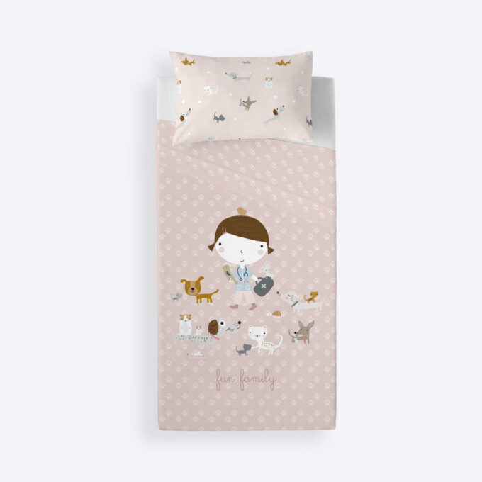 Sábanas Infantiles Amigos Peludos