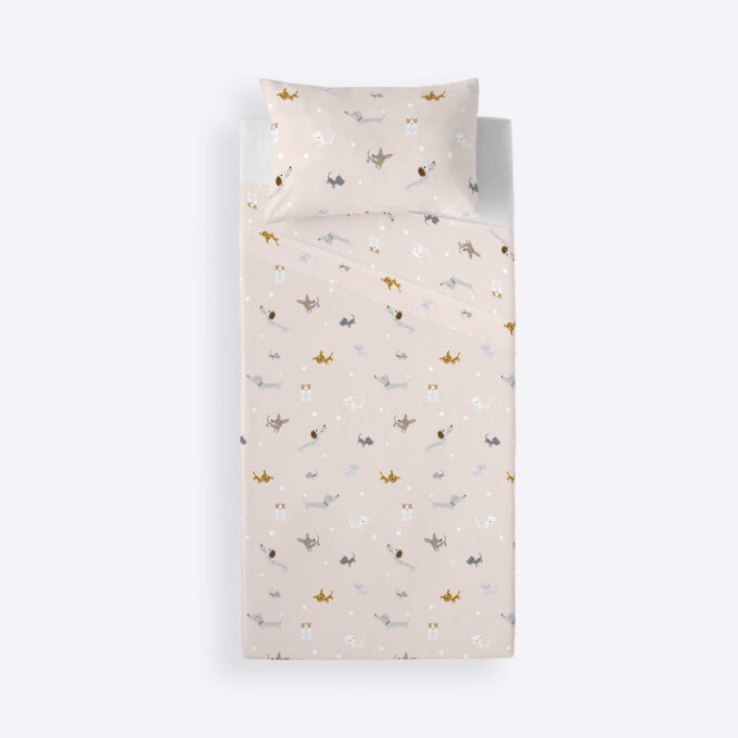 Sábanas Infantiles Amigos Peludos estampado