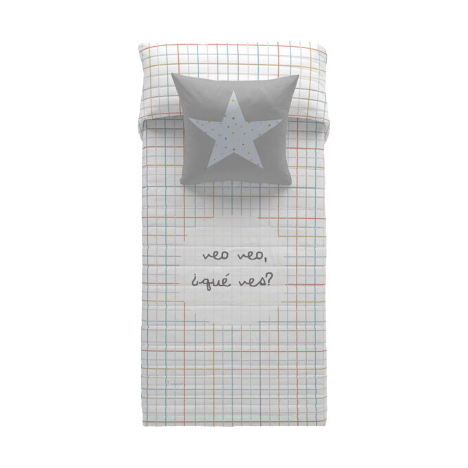 Colcha Infantil reversible Veo veo