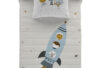 Colcha Infantil reversible Viaje Espacial