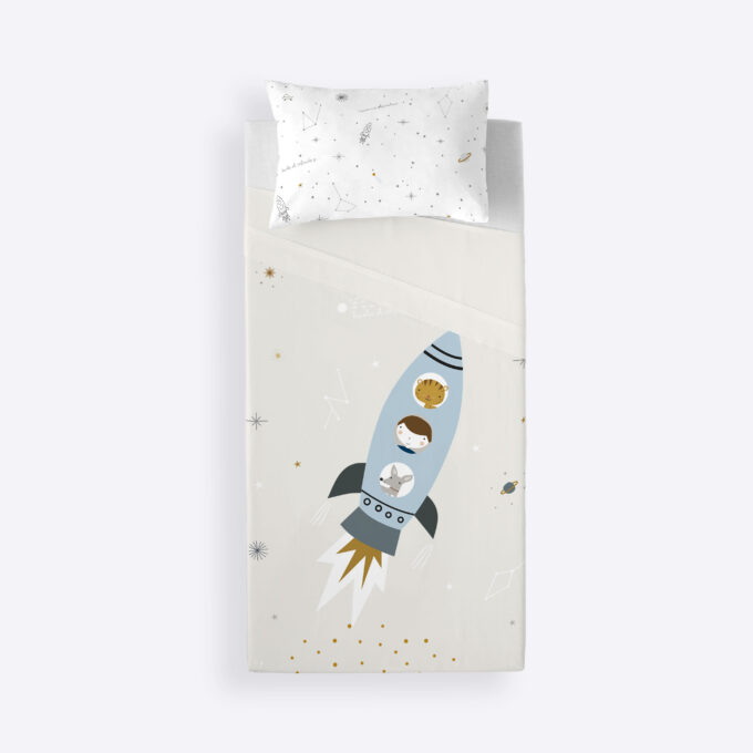 Sábanas Infantiles Viaje Espacial