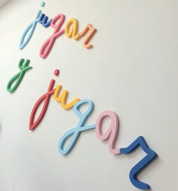 frase infantil decorativa