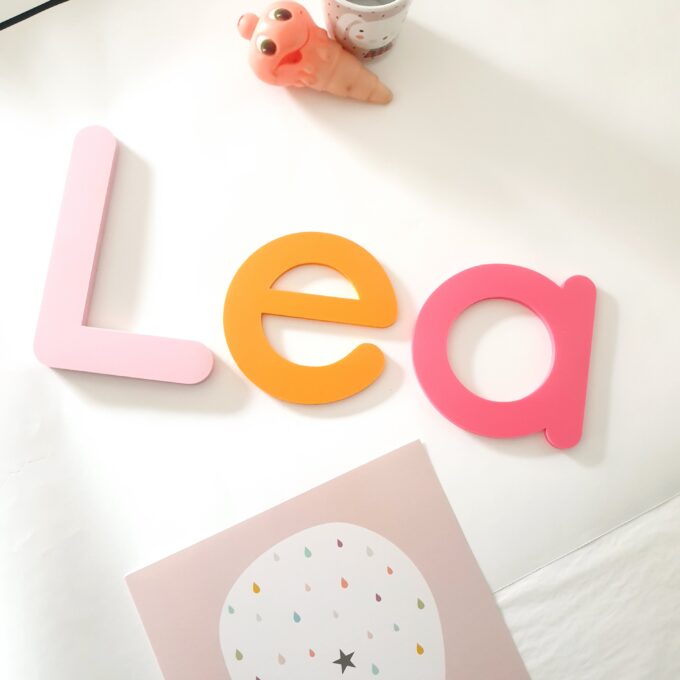 Letras decorativas Nombre o Frase Round