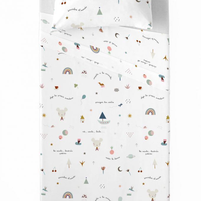 Sábanas infantiles Ratita Estampado
