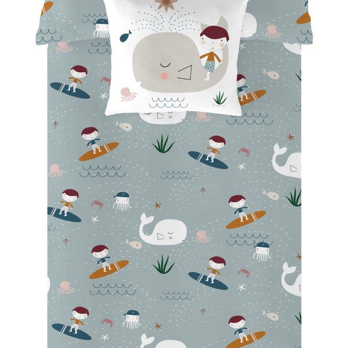 Funda nórdica reversible Surfer