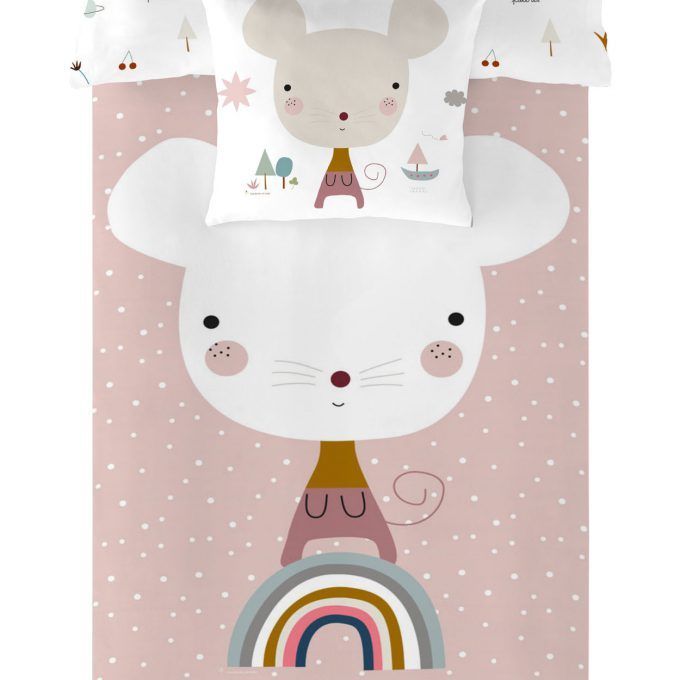 Funda nórdica reversible Ratita