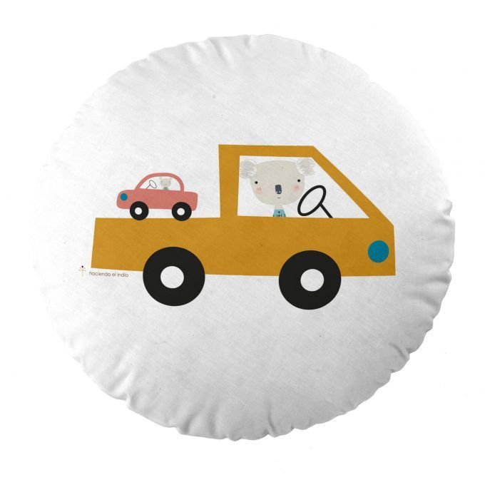 Cojín infantil Coches