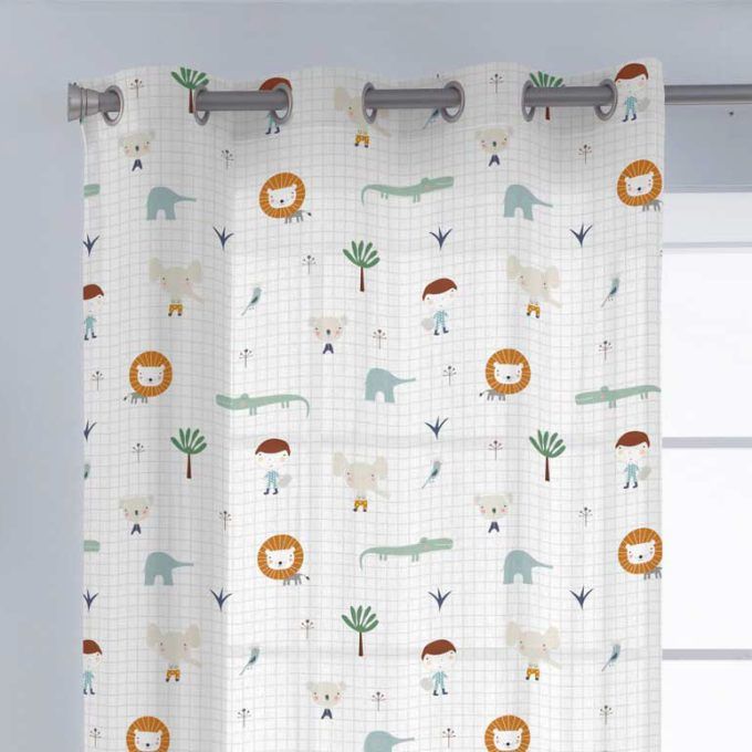 Cortina infantil Jungla