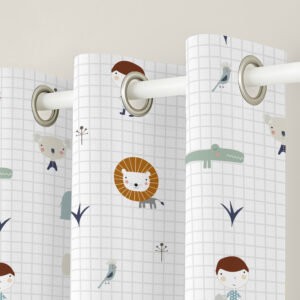 Cortinas infantiles de jungla