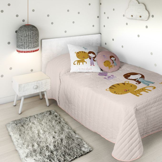 Colcha Bouti Infantil reversible Mil y una Noches
