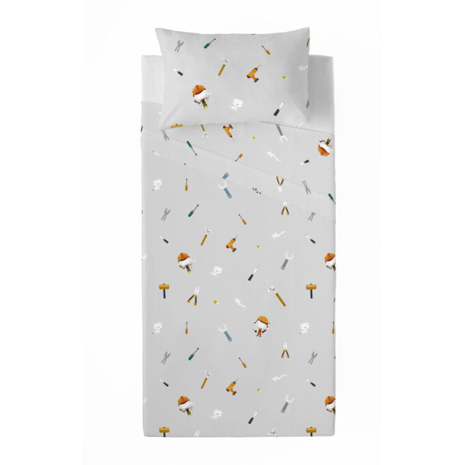 Sábanas Infantiles Herramientas Coche estampado