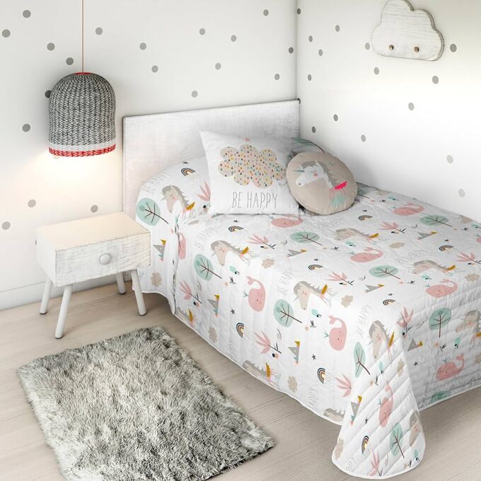 Colcha bouti infantil Rainbowland