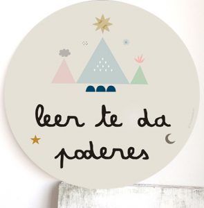 CUADRO INFANTIL LEER