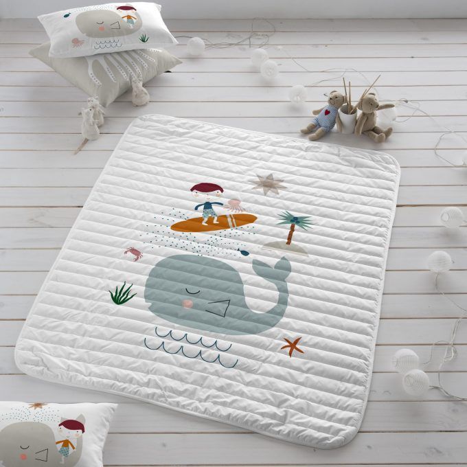 Colcha cuna / Mantita juego Surfer