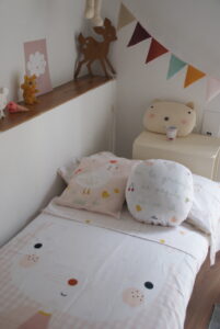 funda nórdica infantil reversible granja