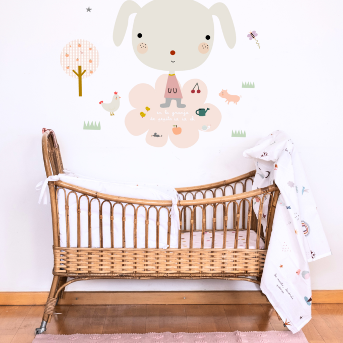 Vinilo infantil Granja Pepita