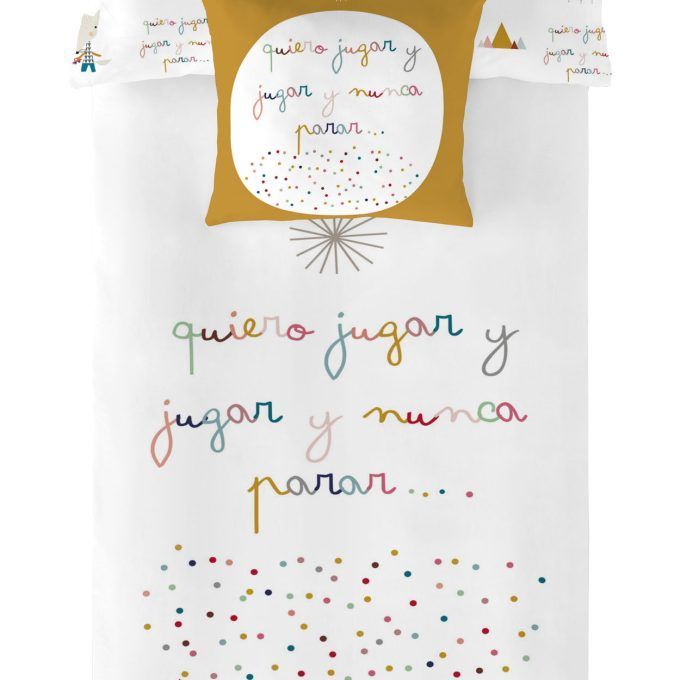 Funda nórdica infantil reversible Jugar