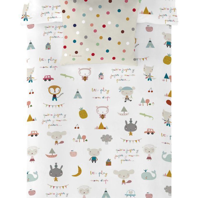 Funda nórdica infantil reversible Jugar