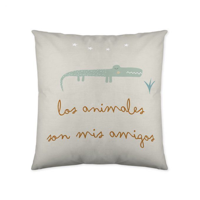 Funda cojín jungla animales