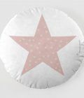 cojín infantil estrella rosa