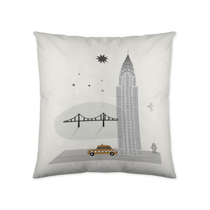 Funda cojín infantil reversible New York