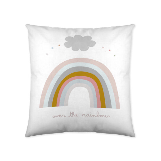 Funda cojín infantil reversible Hada Pegaso