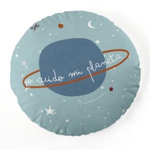 cojín infantil planetas