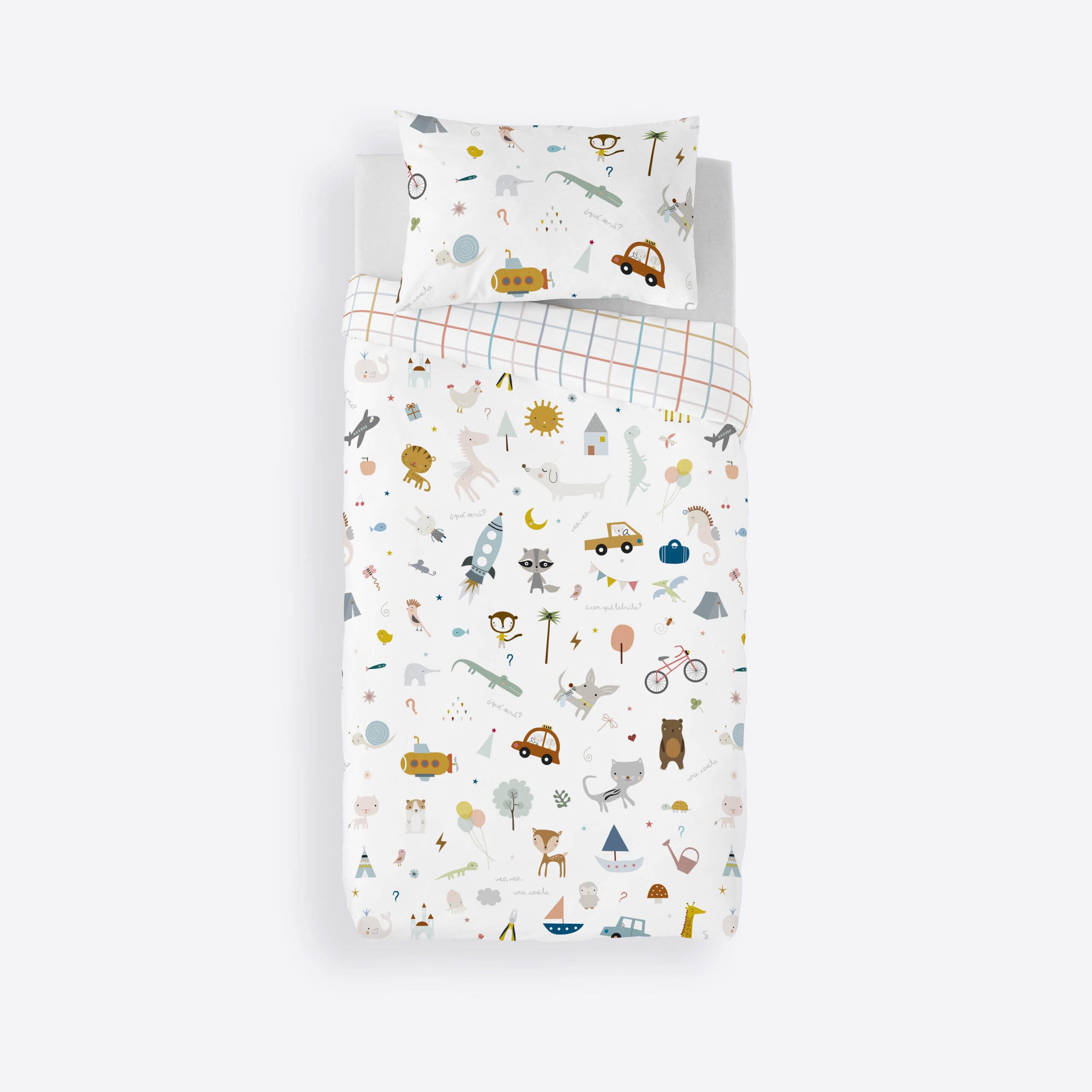 Funda nórdica infantil reversible
