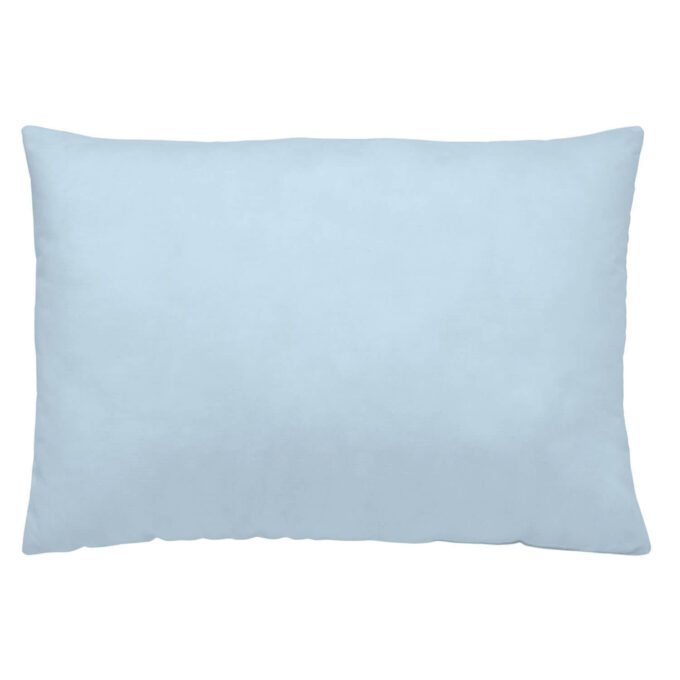 Funda almohada azul claro