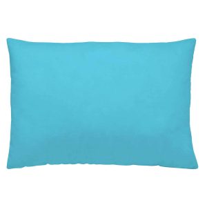 Funda almohada turquesa