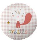 Cojín infantil reversible Ardilla Leer