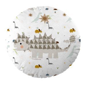 cojín infantil reversible Dino pandilla