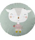 Funda cojín infantil Cabrita Mariposa