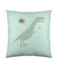 cojín infantil reversible dinosaurio luna