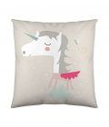 Cojín infantil reversible unicornio rainbow
