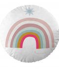 Cojín infantil reversible Unicornio y Arcoiris