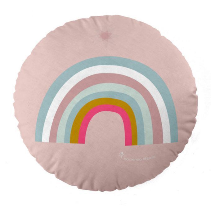 Cojín infantil Casita Arcoiris