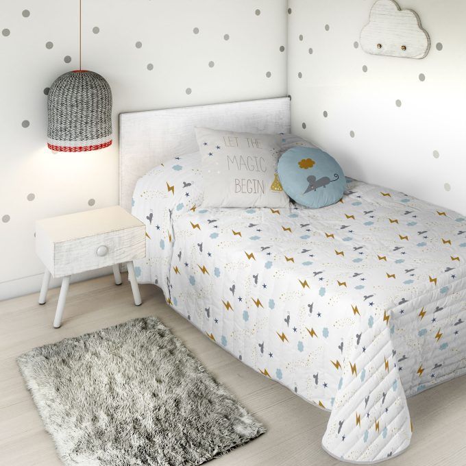 Colcha Infantil reversible Mago