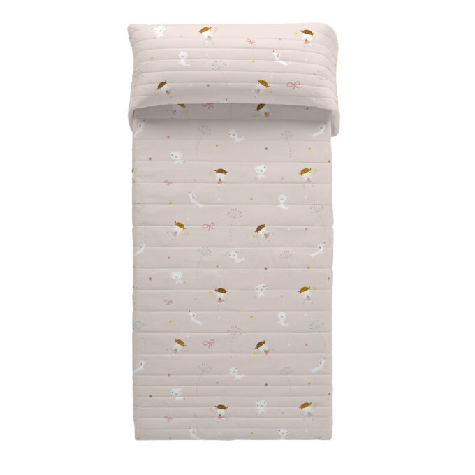 Colcha Infantil reversible Hada Patinadora