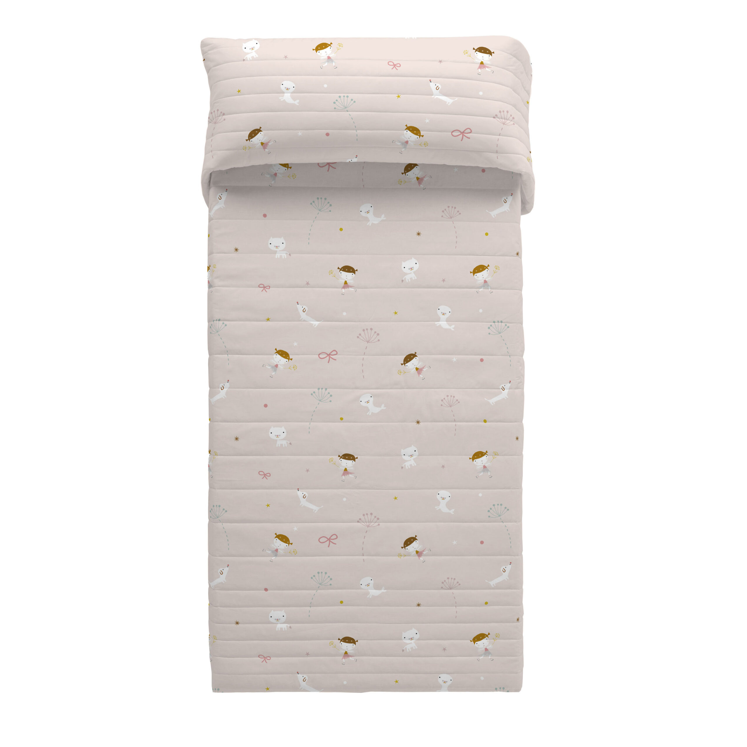 Colcha Infantil reversible Hada Patinadora
