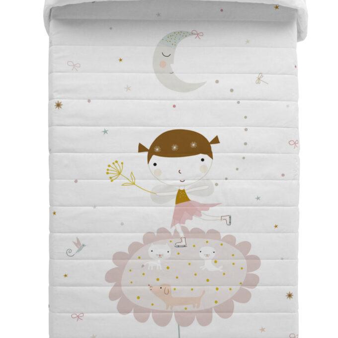 Colcha Infantil reversible Hada Patinadora