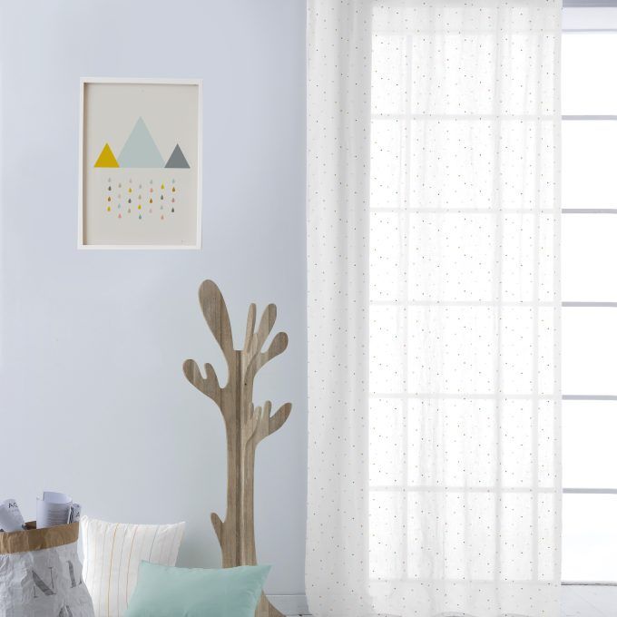 Cortina infantil  Lunares