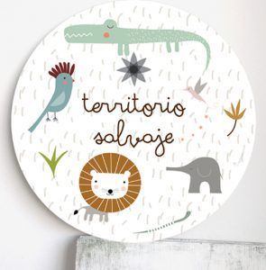 Cuadro infantil Jungla