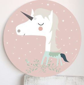 cuadros infantiles unicornio