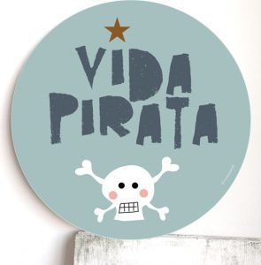 Cuadro infantil Vida Pirata