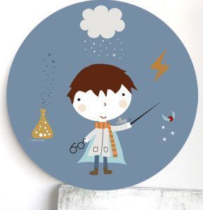 Cuadro infantil Mago