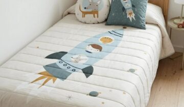 Colchas infantiles reversibles