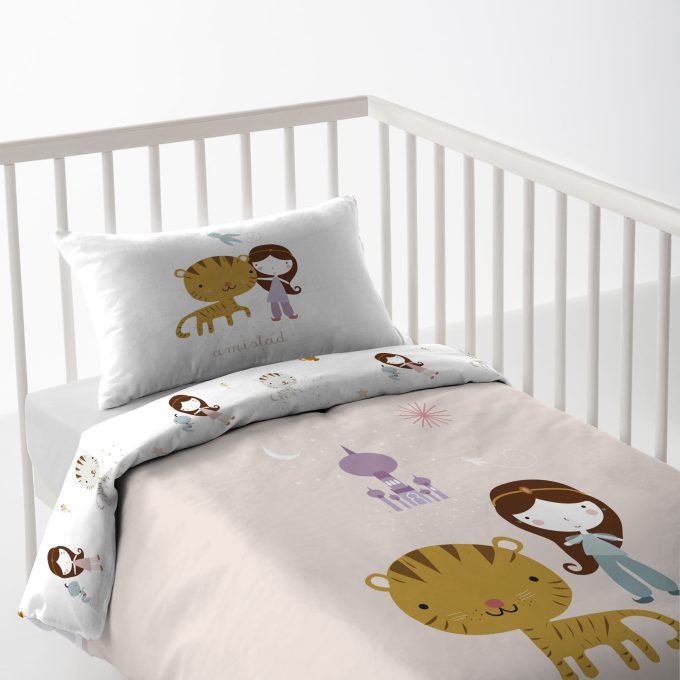 Funda nórdica reversible cuna-maxicuna Mil y una noches
